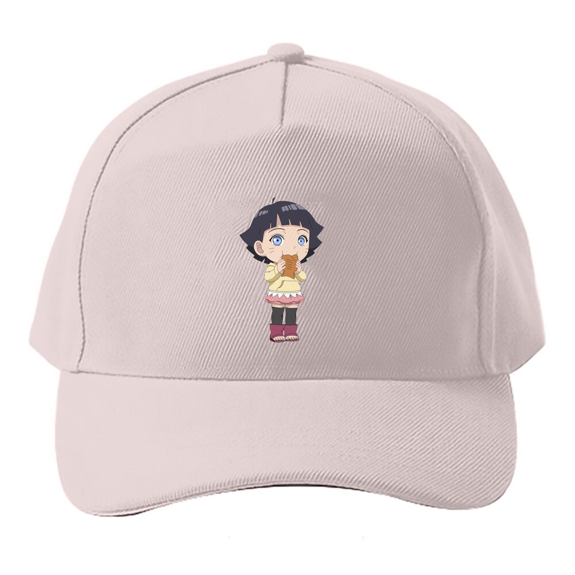 （画像用） NARUTO -ナルト- うずまき ヒマワリ Uzumaki Himawari ベースボールキャップ 綿100％ 男女兼用 帽子 スポーツ